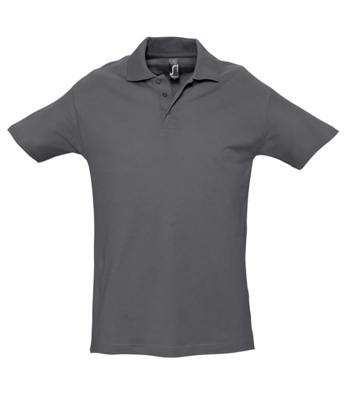 SOL'S SOL'S Spring II Heavy Cotton Piqué Polo Shirt in MGY