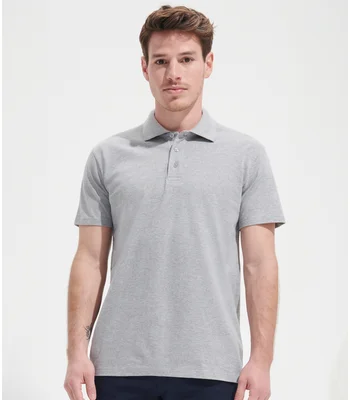 SOL'S SOL'S Spring II Heavy Cotton Piqué Polo Shirt in GYM