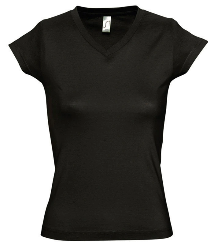 SOL'S SOL'S Ladies Moon V Neck T-Shirt in DBK