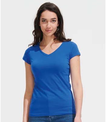 SOL'S SOL'S Ladies Moon V Neck T-Shirt in ROY