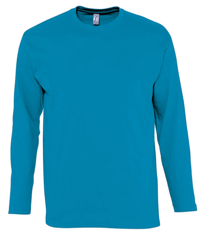 SOL'S SOL'S Monarch Long Sleeve T-Shirt in AQA
