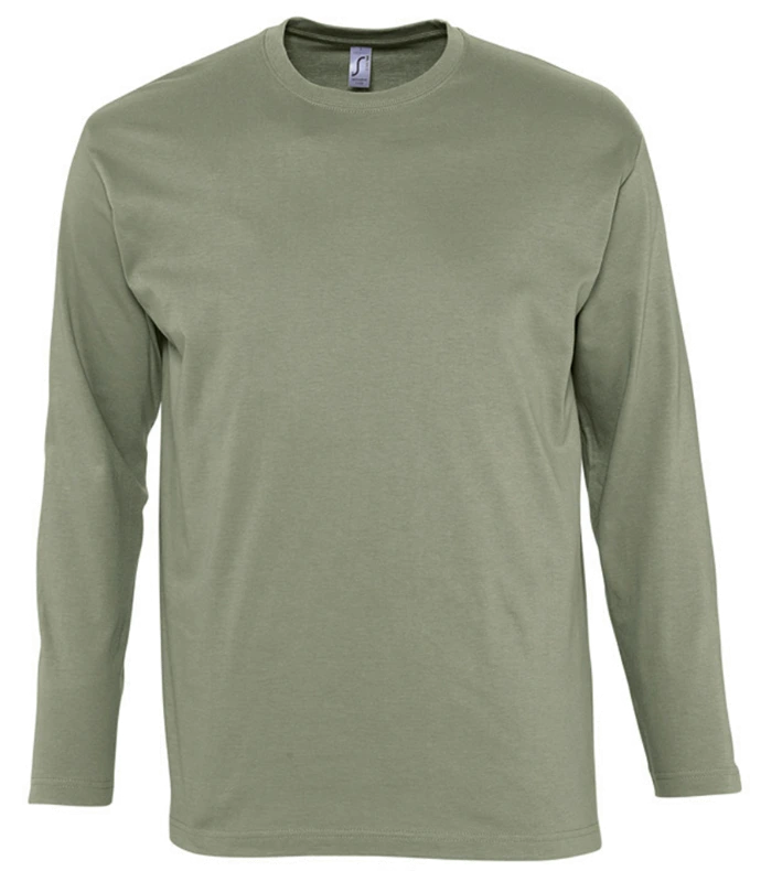SOL'S SOL'S Monarch Long Sleeve T-Shirt in KHA