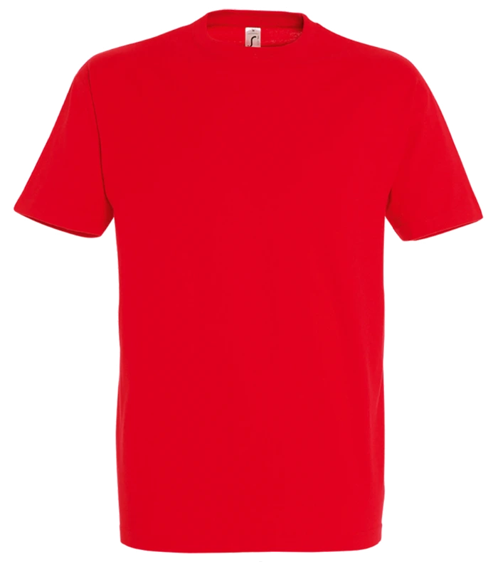 SOL'S SOL'S Imperial Heavy T-Shirt in RED