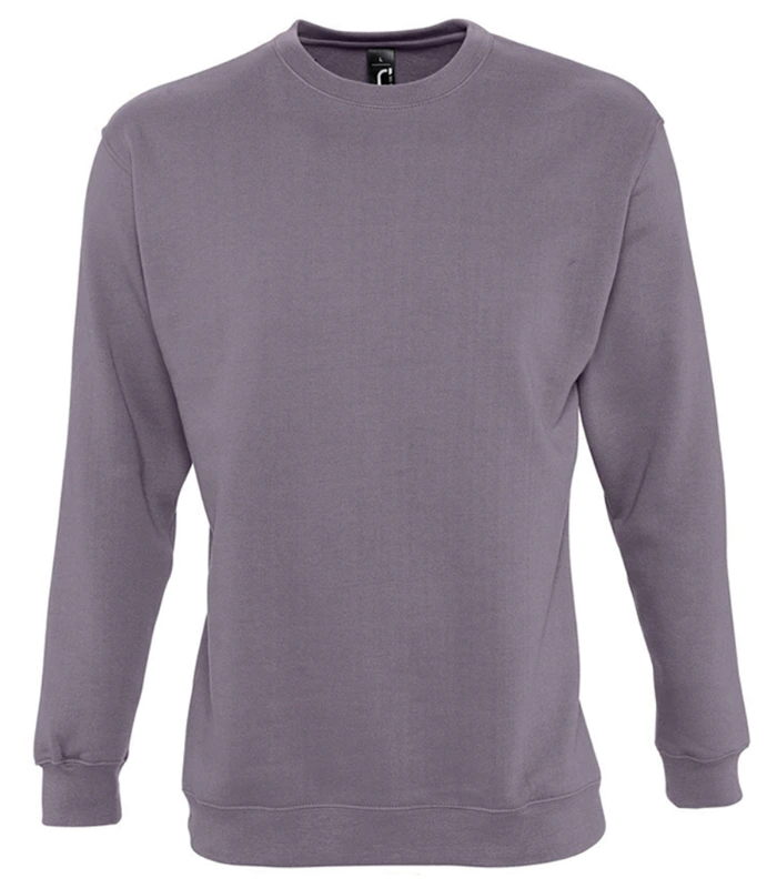 SOL'S SOL'S Unisex New Supreme Sweatshirt in GRE