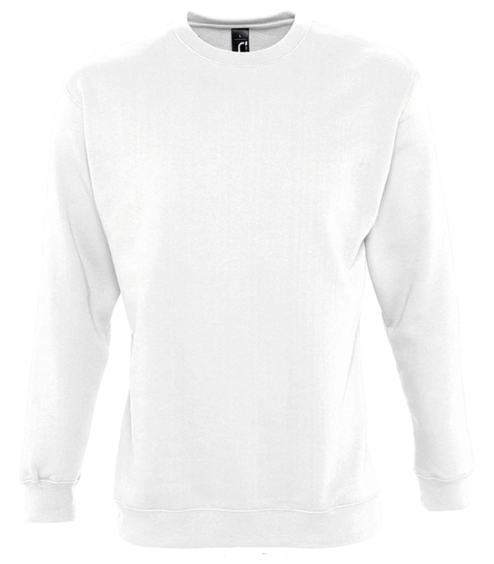 SOL'S SOL'S Unisex New Supreme Sweatshirt in WHI