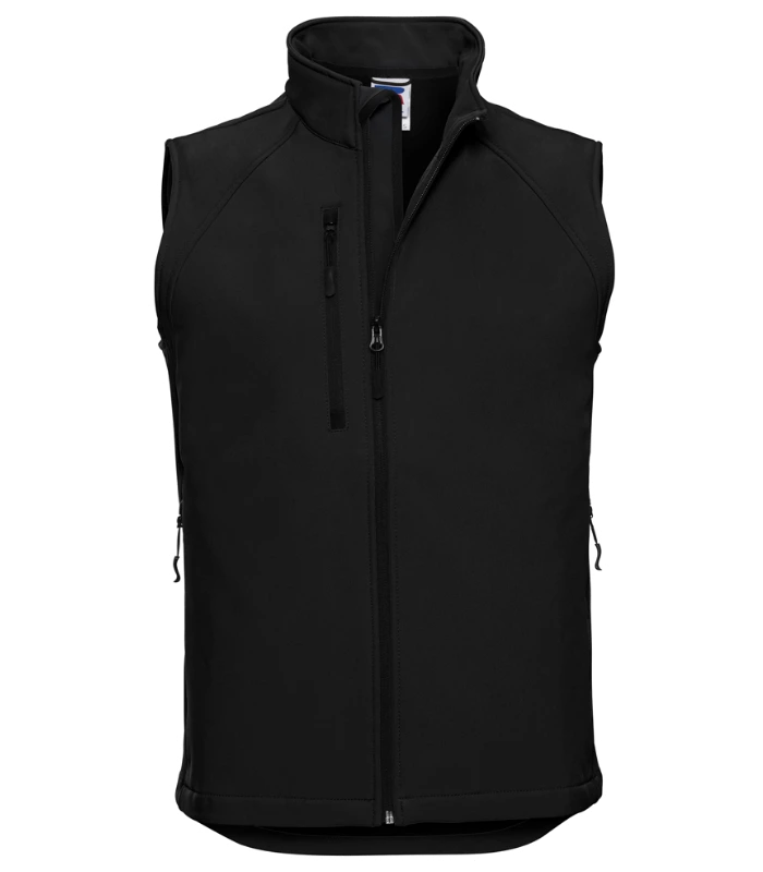 Russell Athletic Russell Athletic Soft Shell Gilet in Black