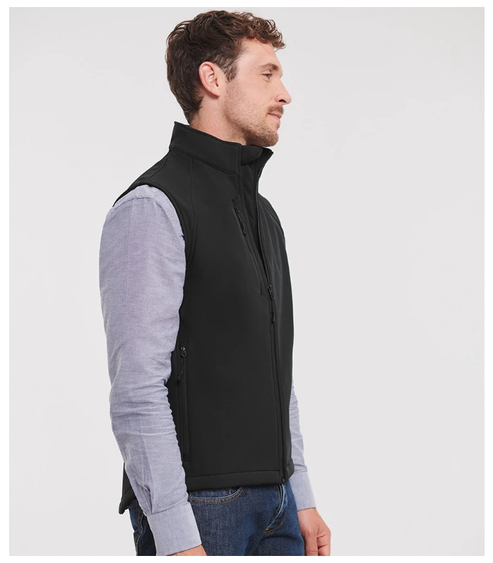 Russell Athletic Russell Athletic Soft Shell Gilet in Black