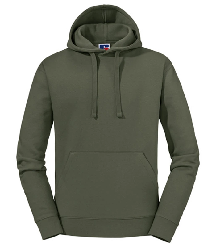 Russell Athletic Russell Athletic Authentic Hooded Sweatshirt in Olive Green