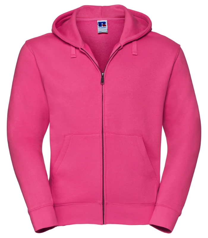 Russell Athletic Russell Athletic Authentic Zip Hooded Sweatshirt in Fuchsia