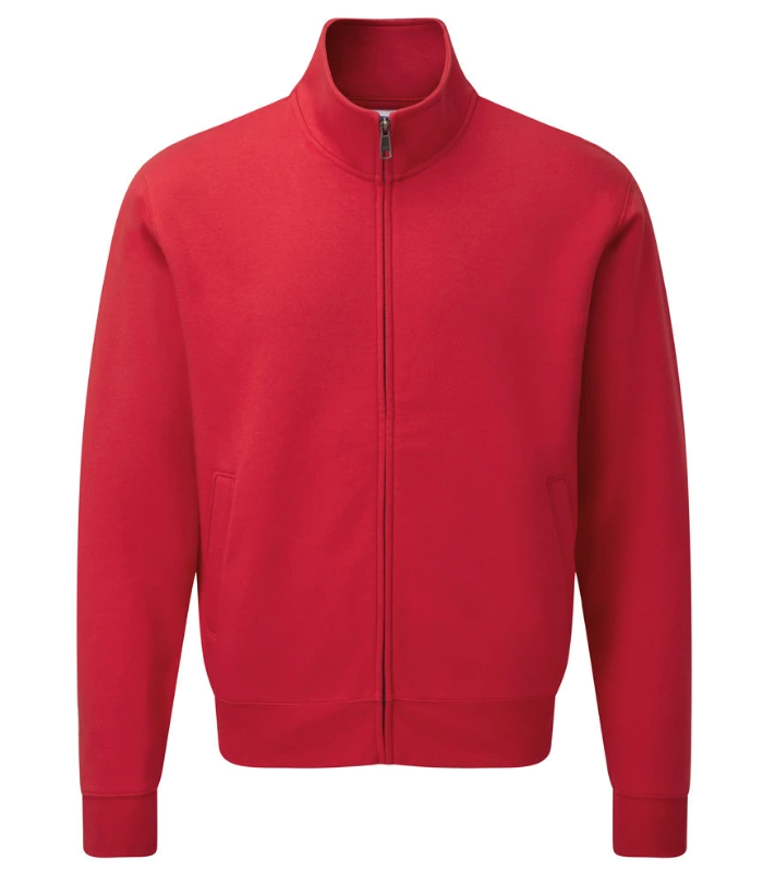 Russell Athletic Russell Athletic Authentic Sweat Jacket in Classic Red