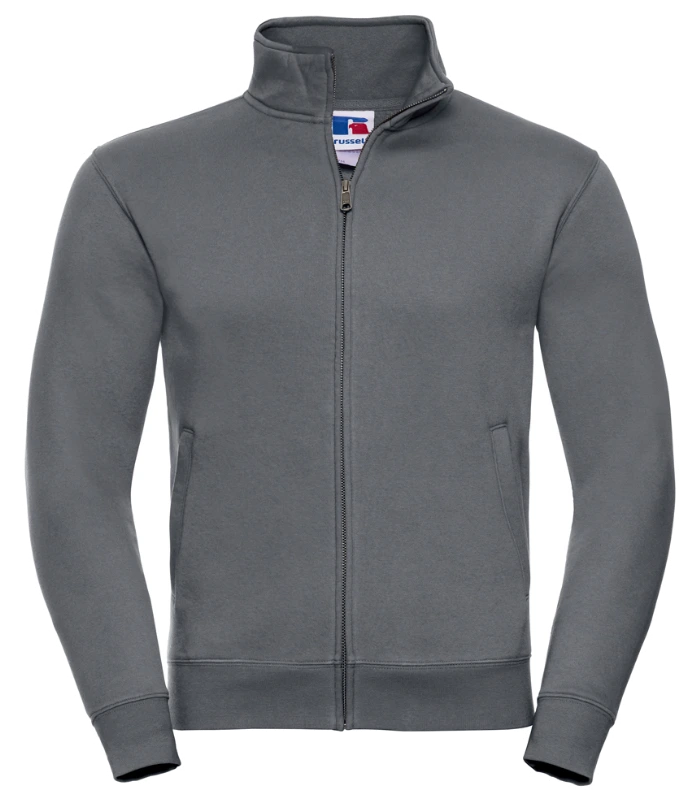 Russell Athletic Russell Athletic Authentic Sweat Jacket in Convoy Grey