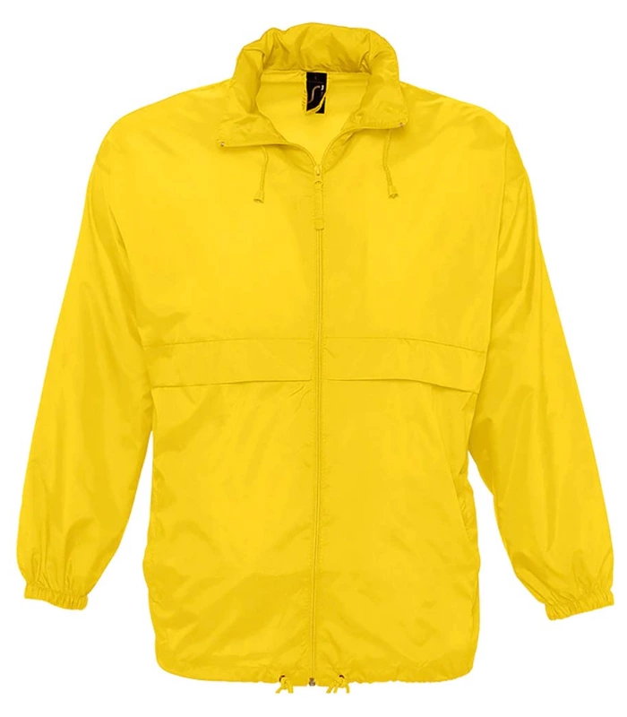 SOL'S SOL'S Unisex Surf Windbreaker Jacket in GOL