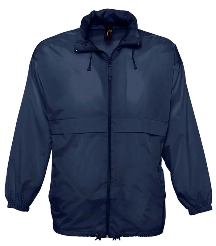 SOL'S SOL'S Unisex Surf Windbreaker Jacket in NAV