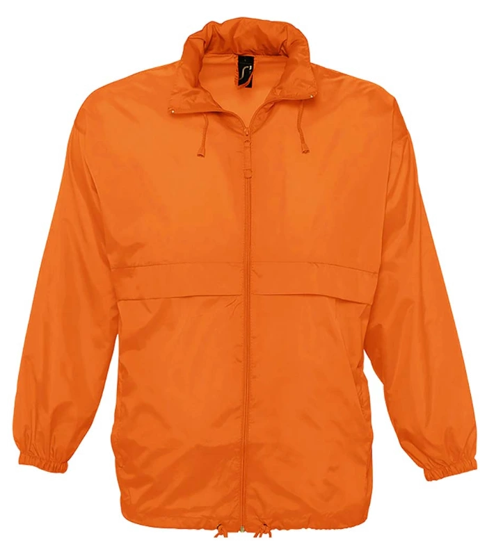 SOL'S SOL'S Unisex Surf Windbreaker Jacket in ORA