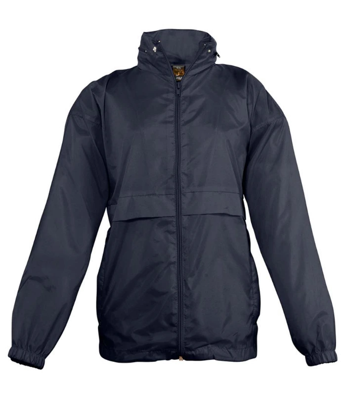 SOL'S SOL'S Kids Surf Windbreaker Jacket in NAV