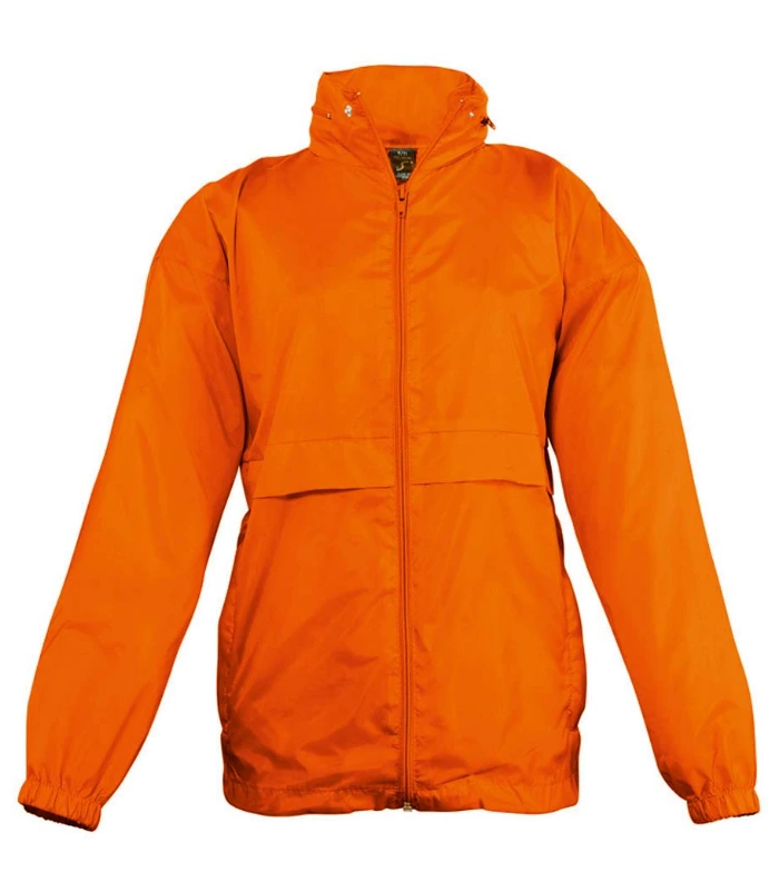 SOL'S SOL'S Kids Surf Windbreaker Jacket in ORA