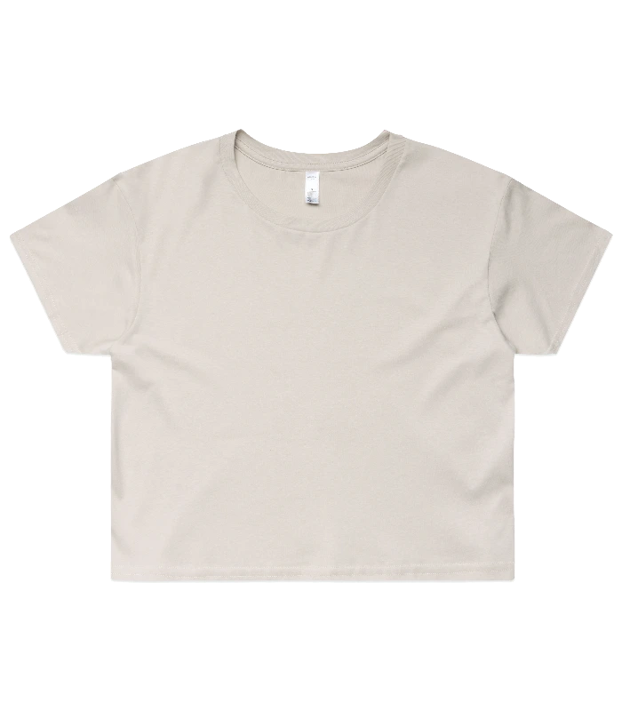 AS Colour AS Colour Wo's Crop Tee in BONE