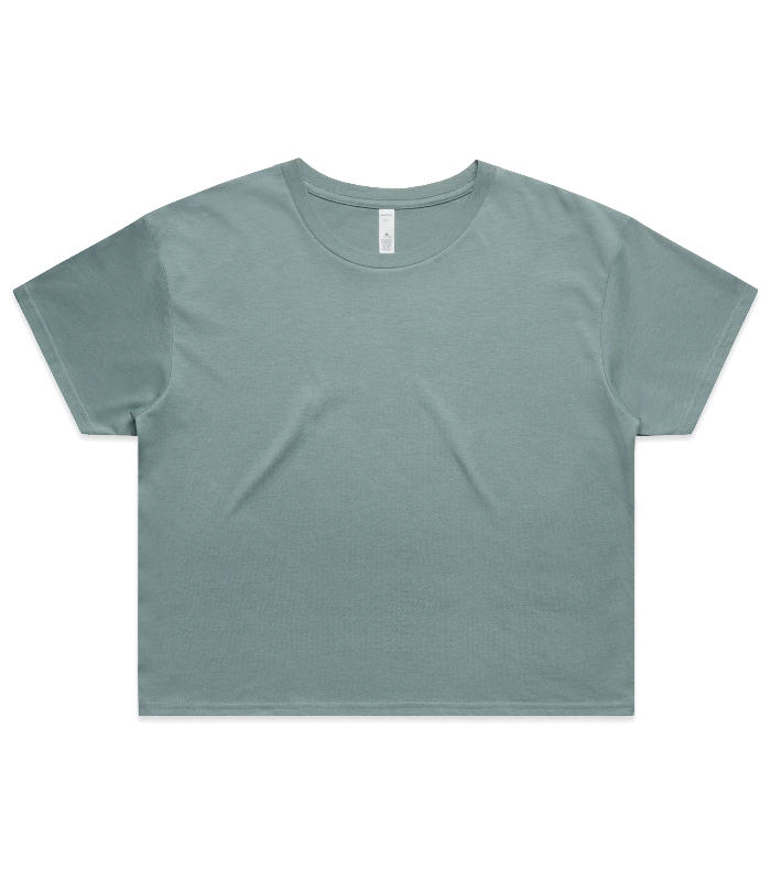 AS Colour AS Colour Wo's Crop Tee in MINERAL