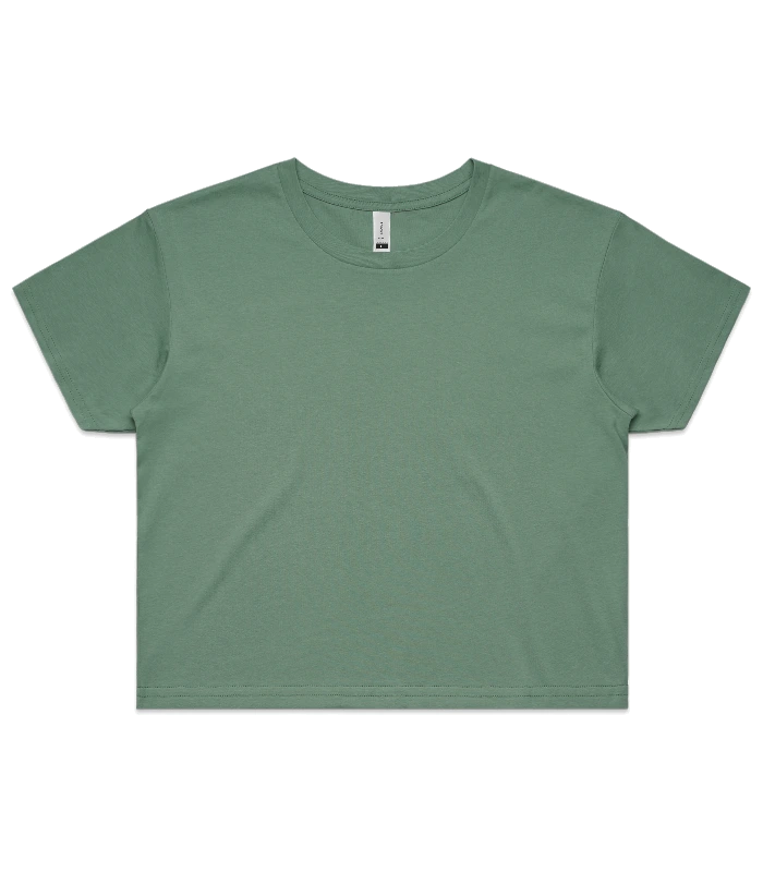 AS Colour AS Colour Wo's Crop Tee in SAGE