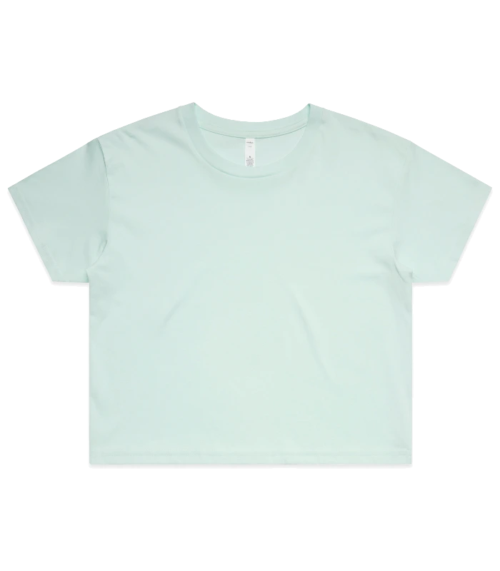 AS Colour AS Colour Wo's Crop Tee in SEAFOAM