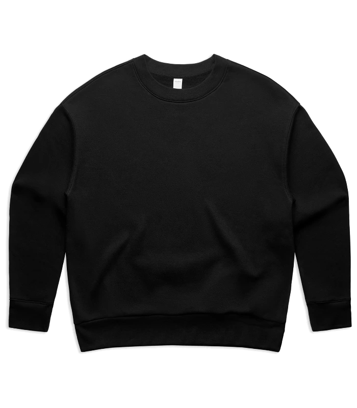 AS Colour AS Colour Wo's Relax Crew in BLACK