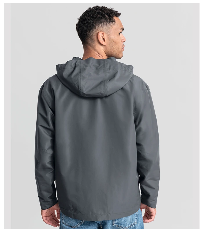 Russell Athletic Russell Athletic Essential Weather Shell Jacket in Iron