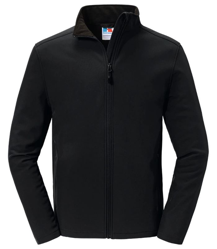 Russell Athletic Russell Athletic Essential Recycled Soft Shell Jacket in Black