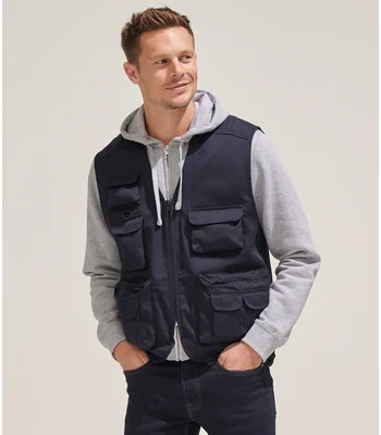 SOL'S SOL'S Wild Waistcoat in NAV