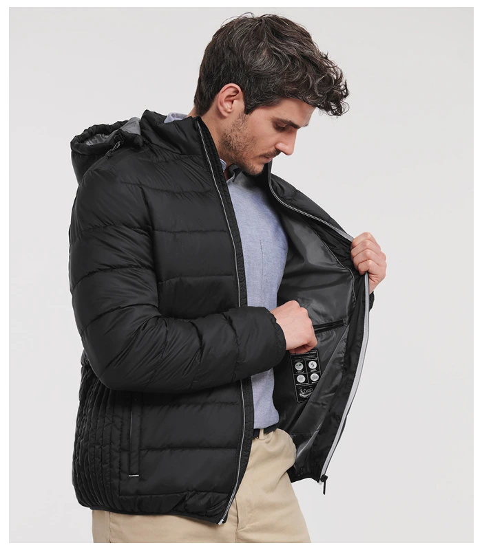 Russell Russell Hooded Nano Padded Jacket