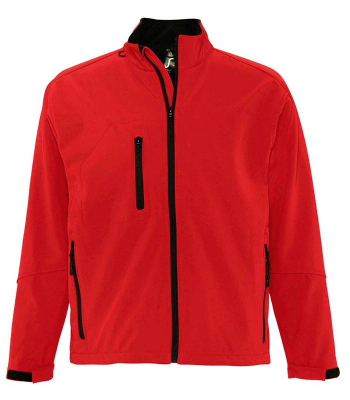 SOL'S SOL'S Relax Soft Shell Jacket in RED