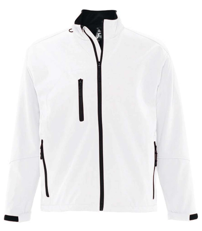 SOL'S SOL'S Relax Soft Shell Jacket in WHI