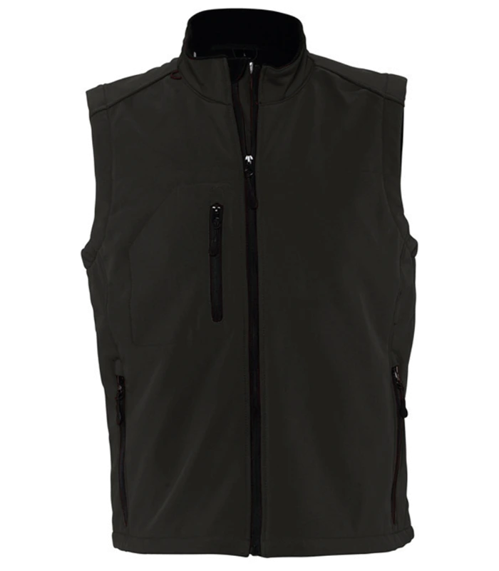 SOL'S SOL'S Rallye Soft Shell Bodywarmer in BLK