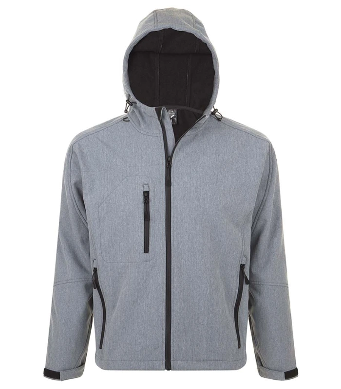 SOL'S SOL'S Replay Hooded Soft Shell Jacket in GYM