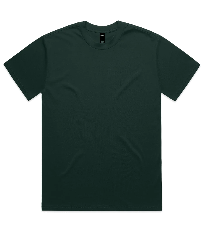 AS Colour AS Colour Heavy Tee in PINE GREEN