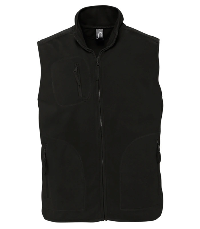 SOL'S SOL'S Unisex Norway Fleece Bodywarmer in BLK