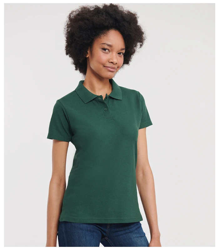 Russell Russell Ladies Classic Poly/Cotton Piqué Polo Shirt