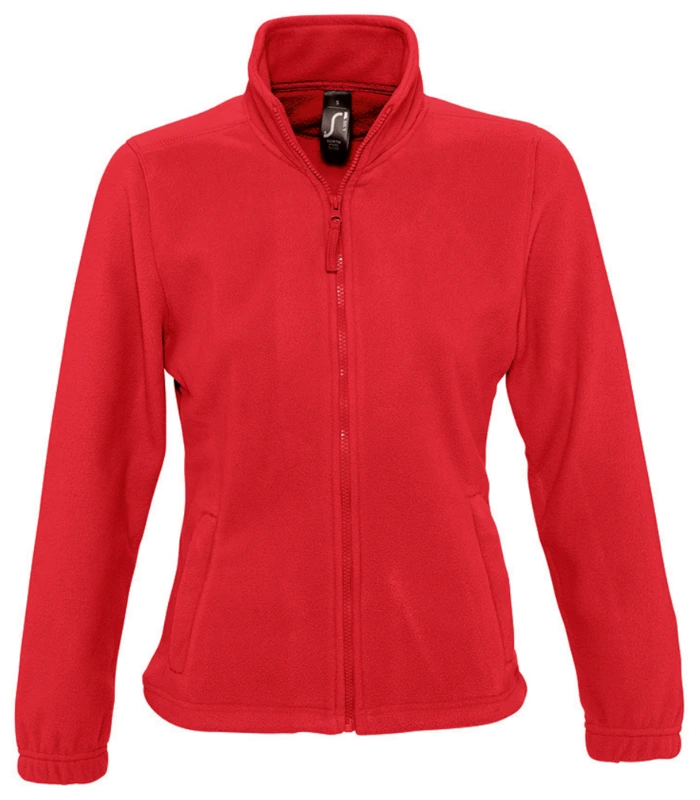 SOL'S SOL'S Ladies North Fleece Jacket in RED