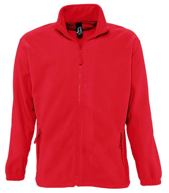 SOL'S SOL'S North Fleece Jacket in RED