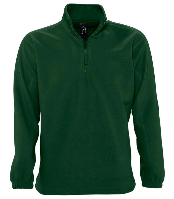 SOL'S SOL'S Ness Zip Neck Fleece in GRN