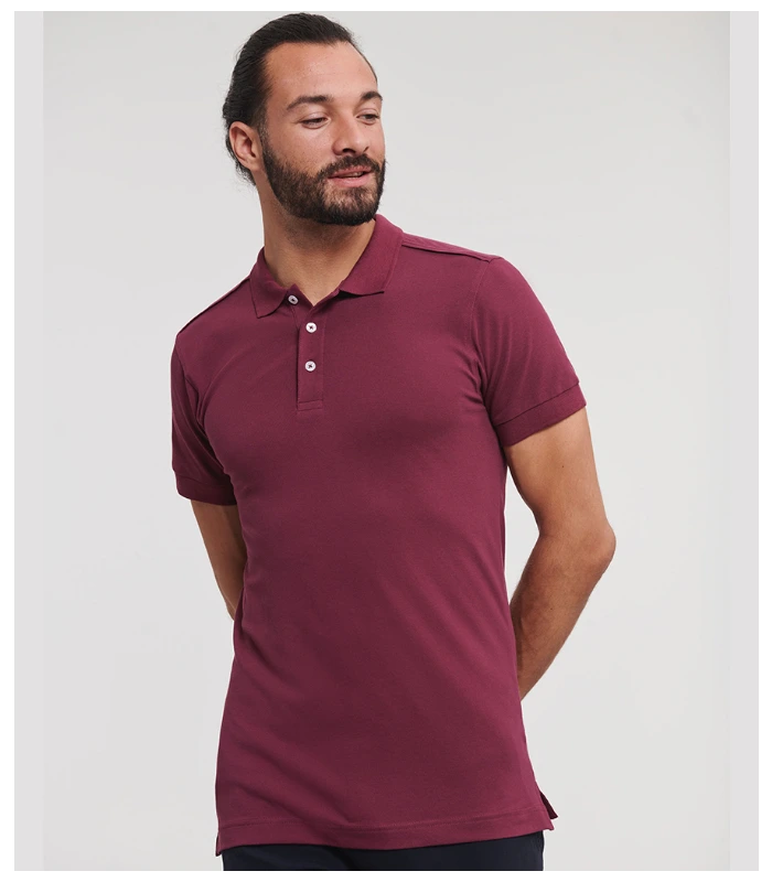 Russell Athletic Russell Athletic Stretch Piqué Polo Shirt