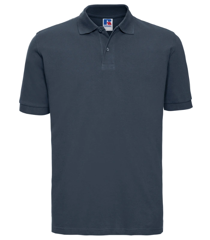 Russell Athletic Russell Athletic Classic Cotton Piqué Polo Shirt in French Navy