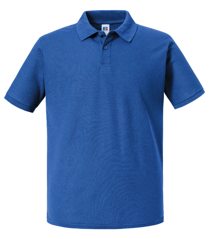 Russell Athletic Russell Athletic Authentic Eco Piqué Polo Shirt in Bright Royal
