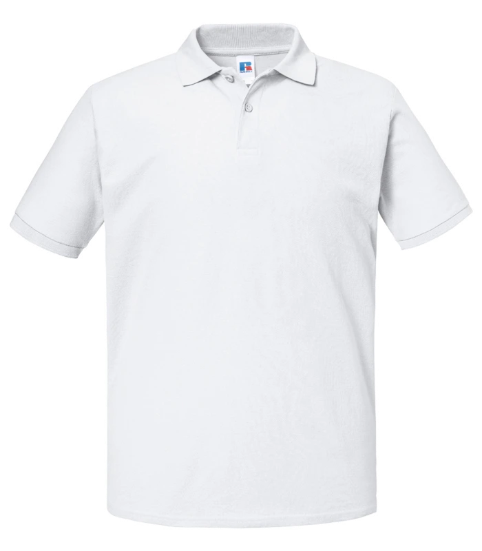 Russell Athletic Russell Athletic Authentic Eco Piqué Polo Shirt in White
