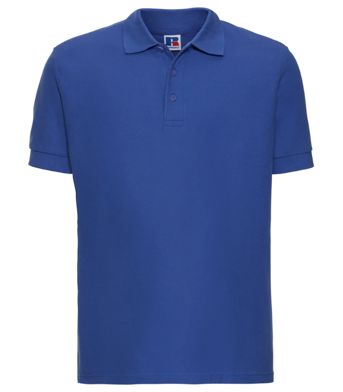 Russell Athletic Russell Athletic Ultimate Cotton Piqué Polo Shirt in Bright Royal