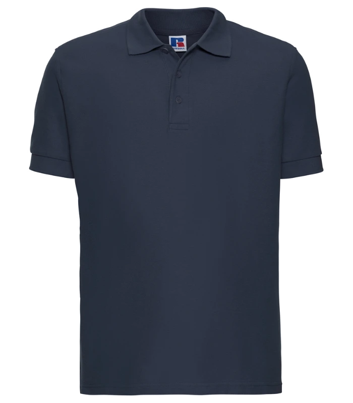 Russell Athletic Russell Athletic Ultimate Cotton Piqué Polo Shirt in French Navy