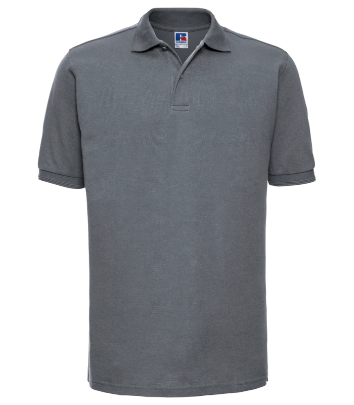 Russell Athletic Russell Athletic Hardwearing Poly/Cotton Piqué Polo Shirt in Convoy Grey