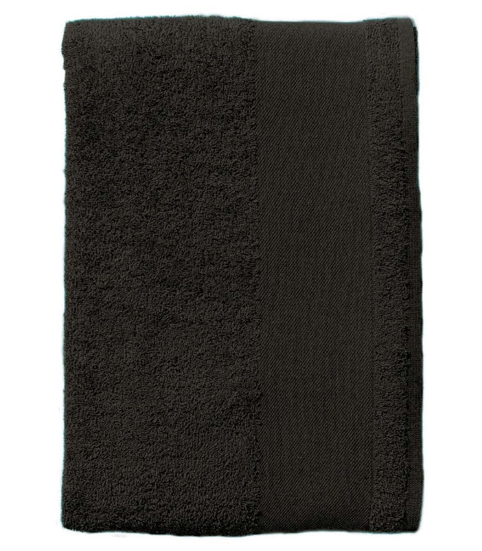 SOL'S SOL'S Island 30 Guest Towel in BLK