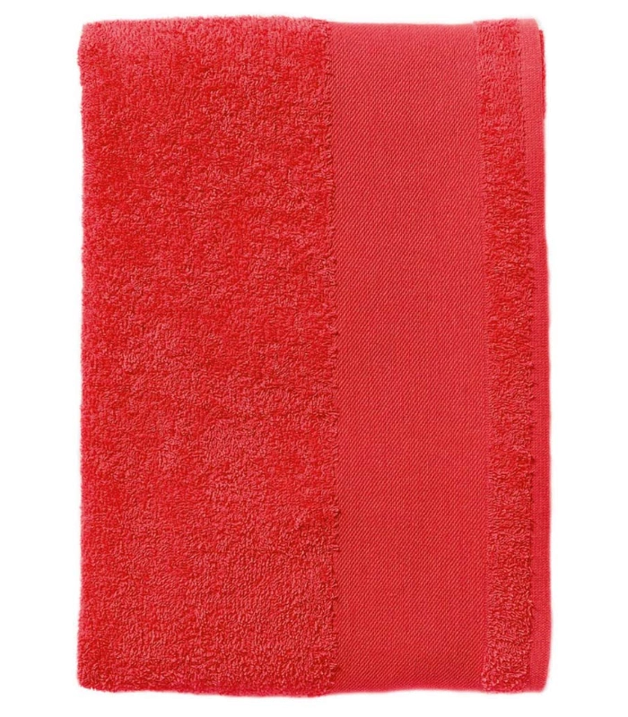 SOL'S SOL'S Island 30 Guest Towel in RED