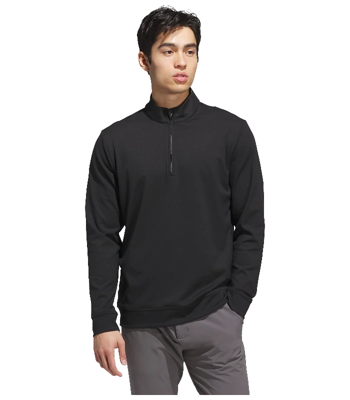 adidas® adidas® Ultimate 365 classic quarter-zip in Black