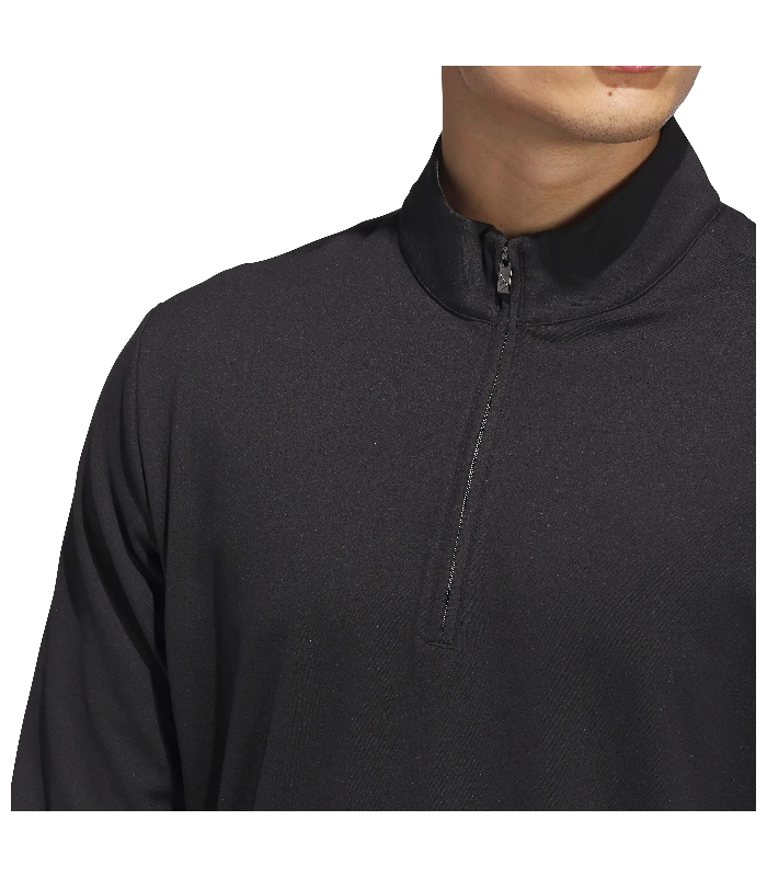 adidas® adidas® Ultimate 365 classic quarter-zip in Black